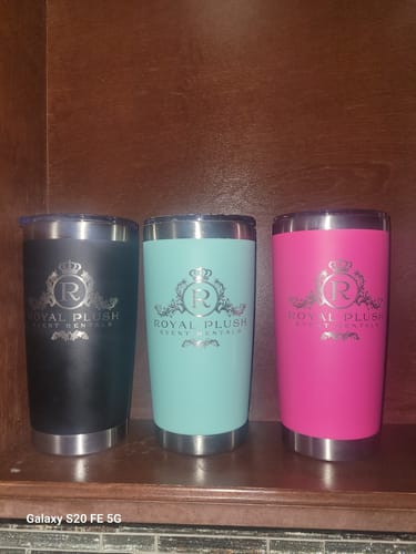 Customer photo review of 20 oz Tumblers