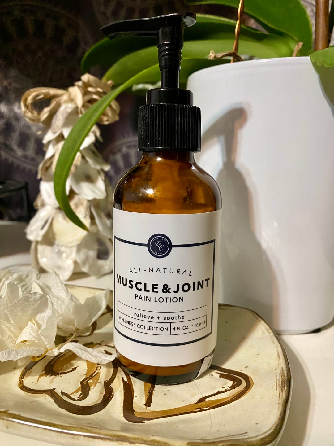 Customer photo review of MUSCLE & JOINT PAIN LOTION | 4 OZ