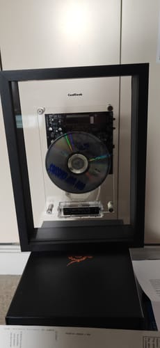Customer photo review of M1 Music Frame CD Player