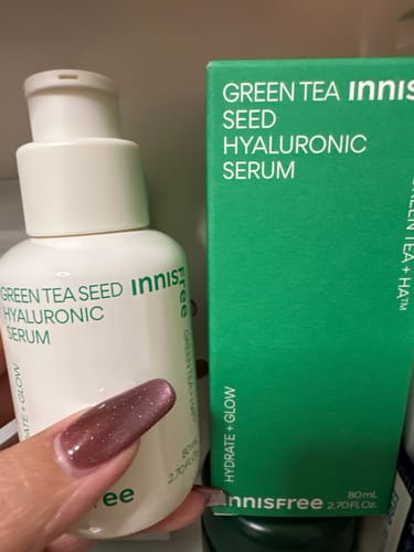 Customer photo review of グリーンティーシード　ヒアルロン　セラム