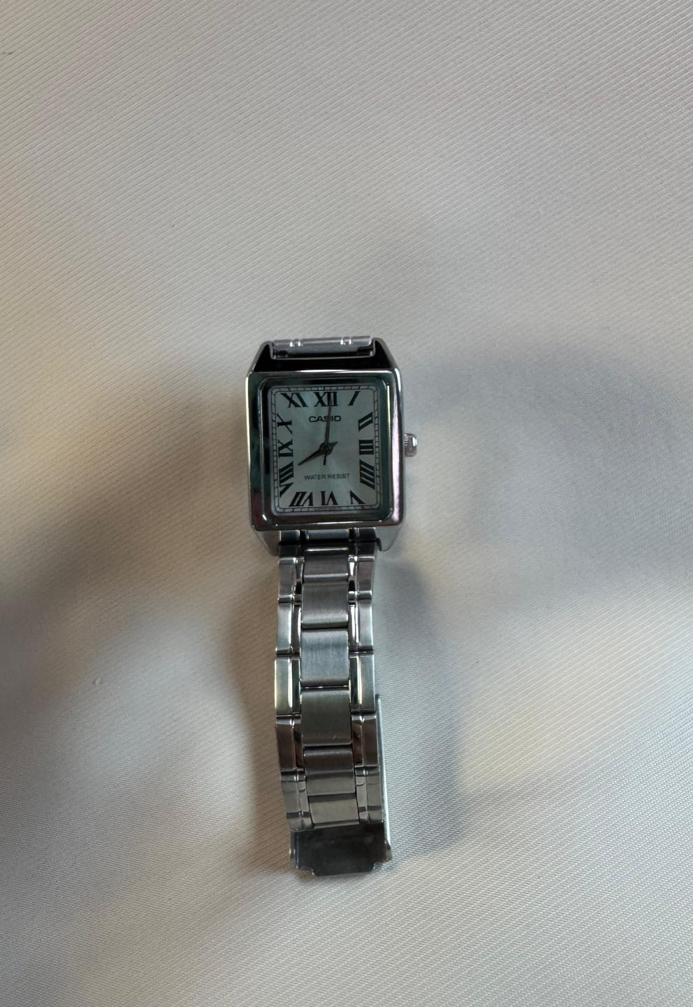 Customer photo review of Reloj Casio Tank Análogo LTP-V007D-7BUDF Acero Dial Plata