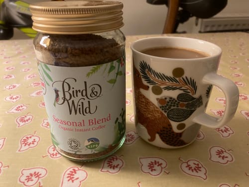 Customer photo review of Organic Instant Coffee 100% Arabica 100g Jar - 100g