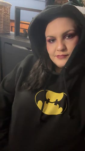 Customer photo review of The Hatchman Hoodie, Black