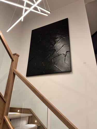Customer review photo for Plaster Art Texture Painting #SG169