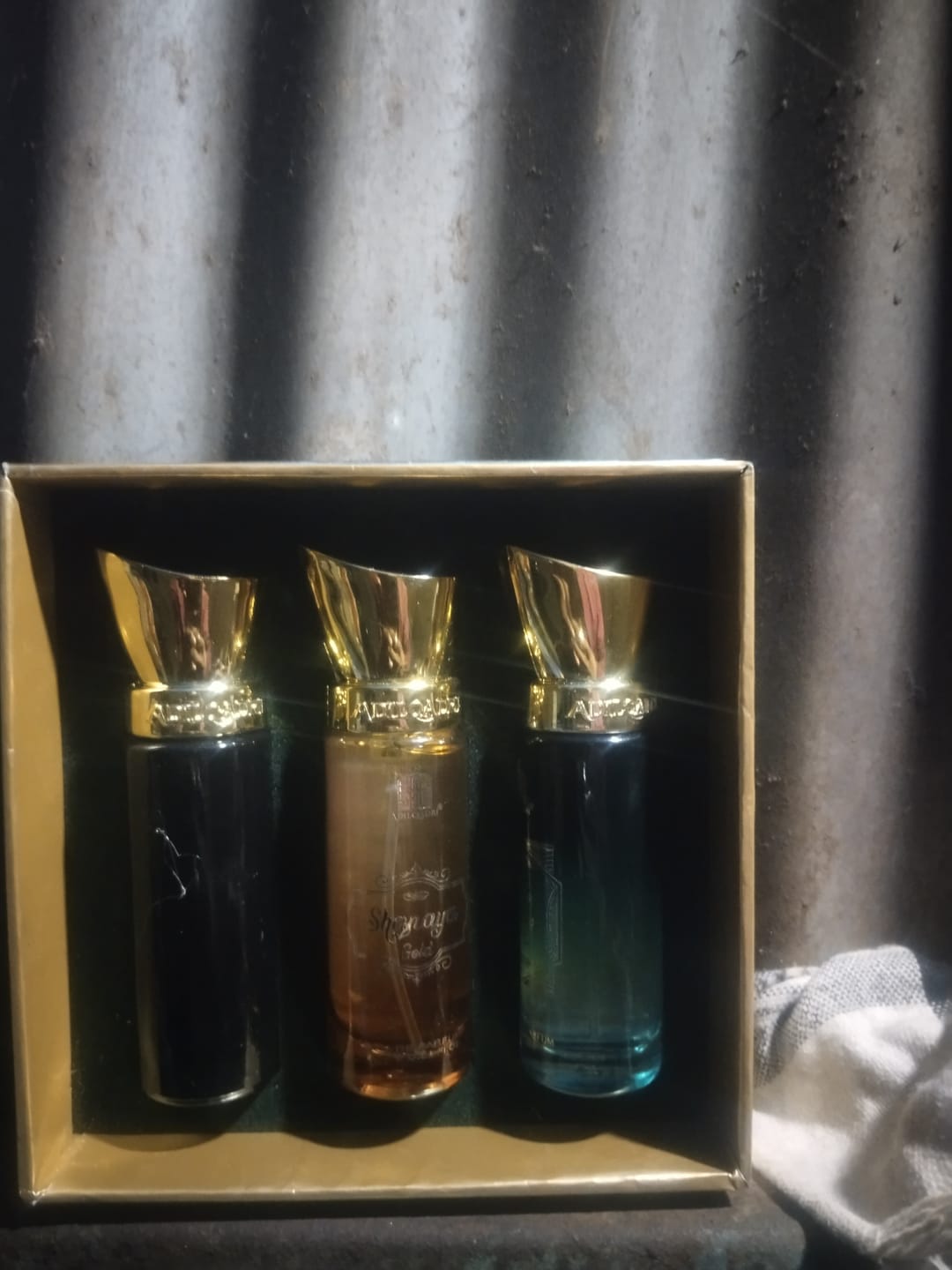 Customer photo review of Legendary Gift Set 3 Pcs Set of Premium Perfume Spray