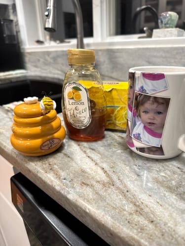 Customer photo review of Lemon Infused Honey: Sweetness and Citrus for Healthy Living