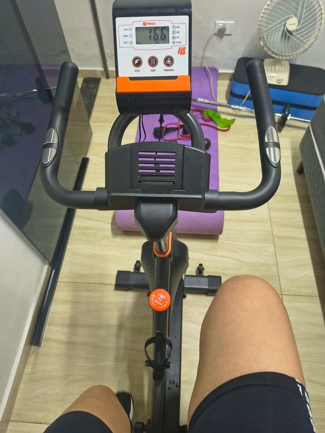 Customer photo review of Bicicleta Ergométrica Bike Mega Spinning 10K