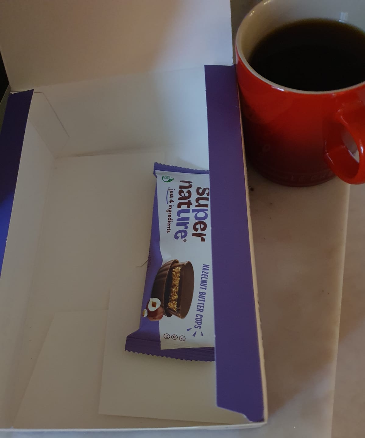 Customer photo review of Chocolate Hazelnut Butter Cup