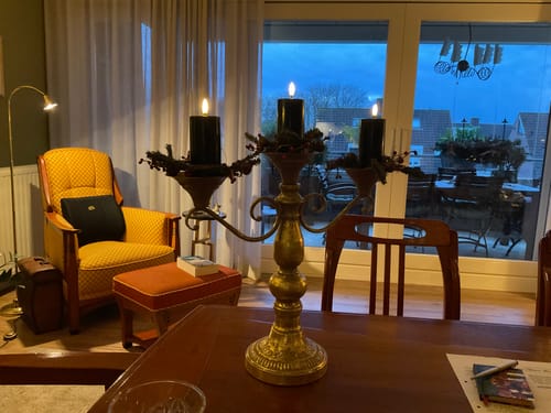 Customer photo review of LED Bloklys Ø 5 x 10 cm Sort