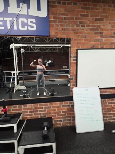 Customer photo review of Essential Sports Bra