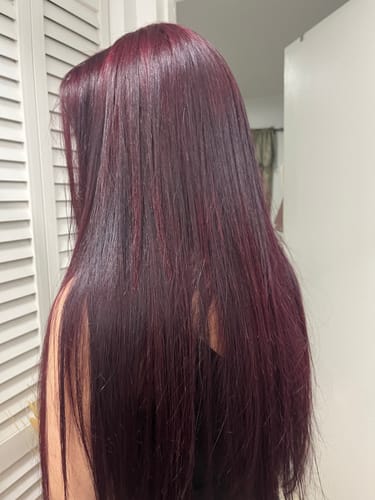 Customer photo review of Recovery Hair Mask