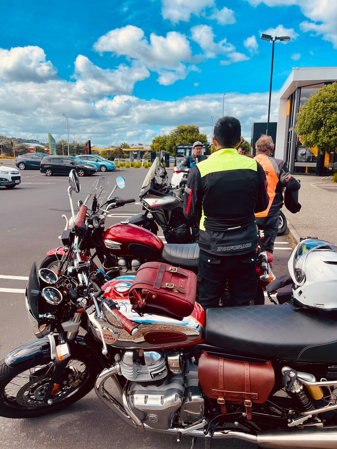 Customer photo review of tank and tail bag