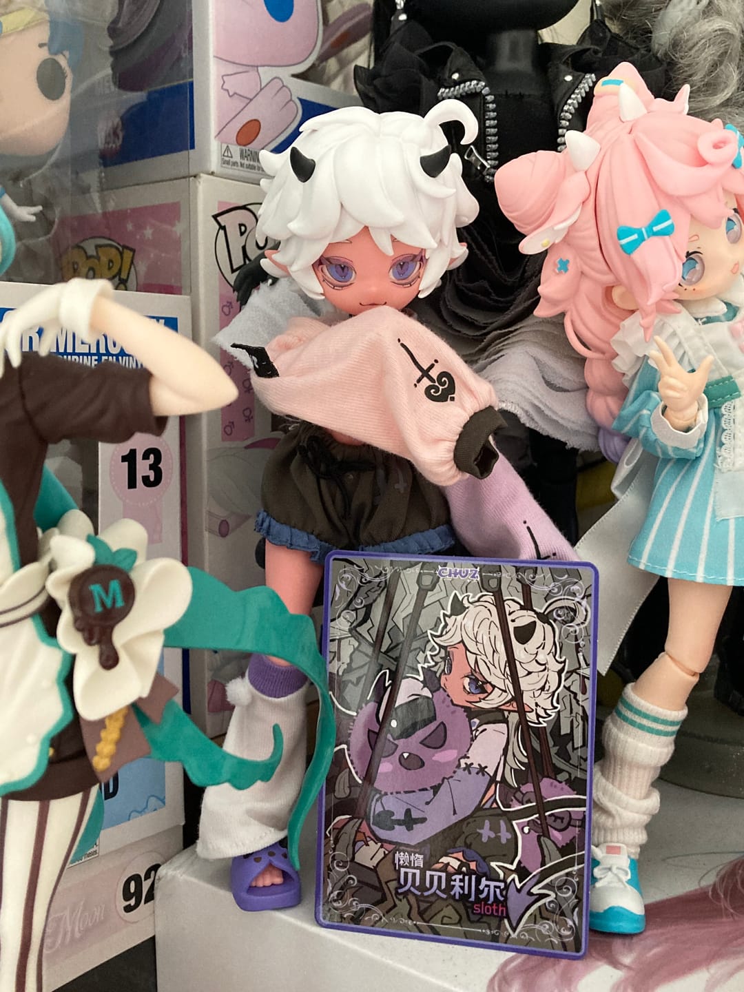 Customer photo review of Cooze Devil Horns Series 1/8 Action Figure BJD Blind Box
