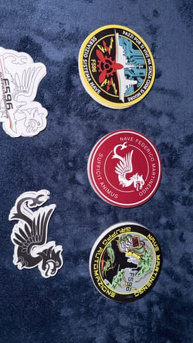 Customer photo review of Sticker Vinile Classico