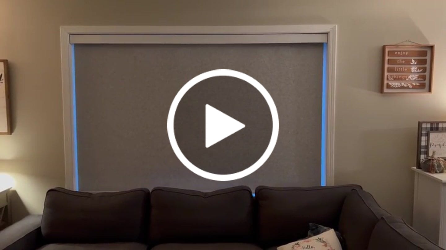 Customer video review of Bringnox Motorized Roller Shades 100% Blackout Vigor