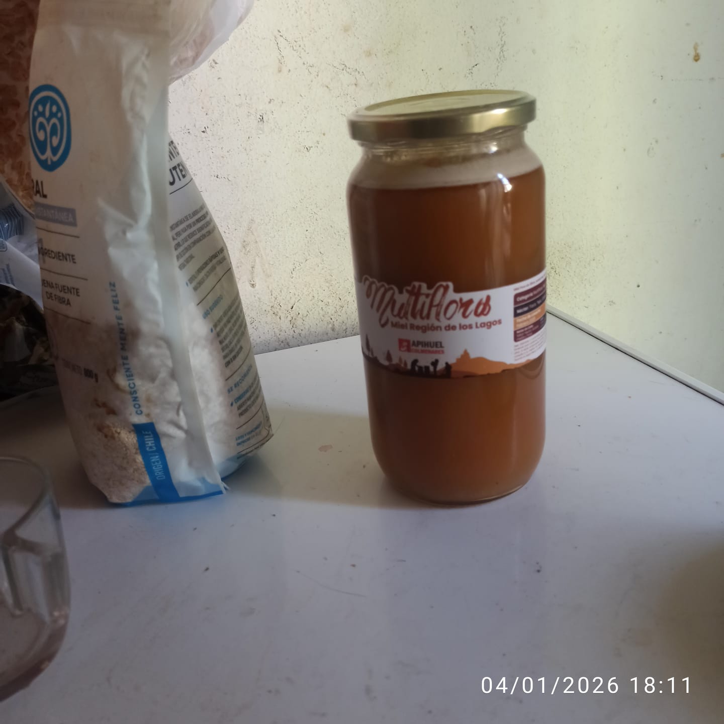 Customer photo review of Miel Multiflora Región de Los Lagos 1,3kg