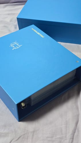 Customer photo review of Blue Bunnies - Deluxe - A5 myCOLLECTION Binder