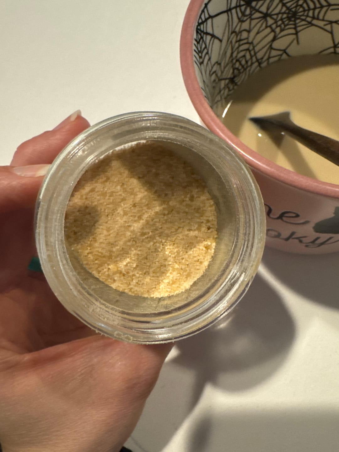 Customer photo review of Caramel Pumpkin Spice Sea Salt