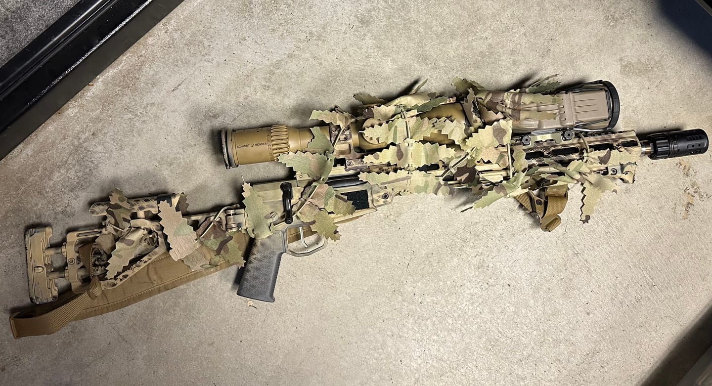 Customer photo review of Predator Ghillie™ GAT WRAP