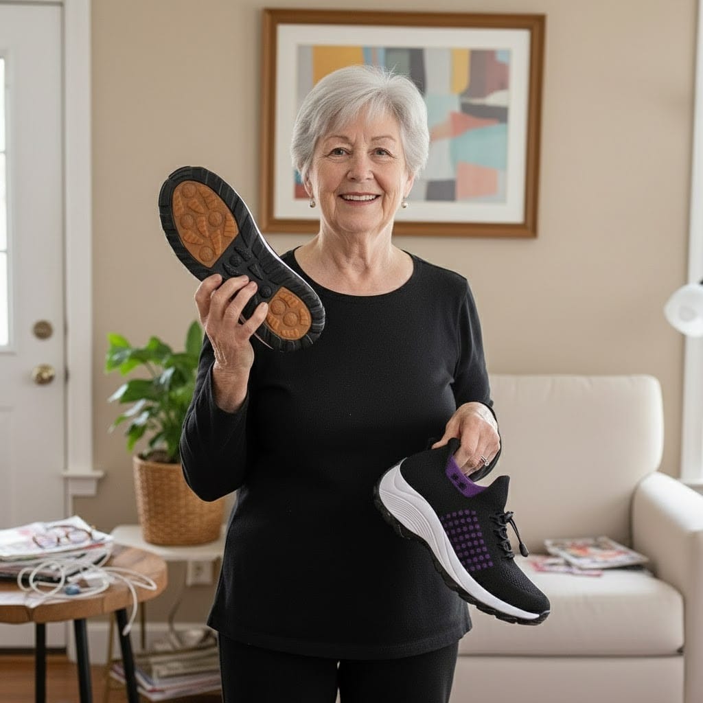 Customer photo review of Ortho Stretch Cushion Shoes Women - (BOGO)
