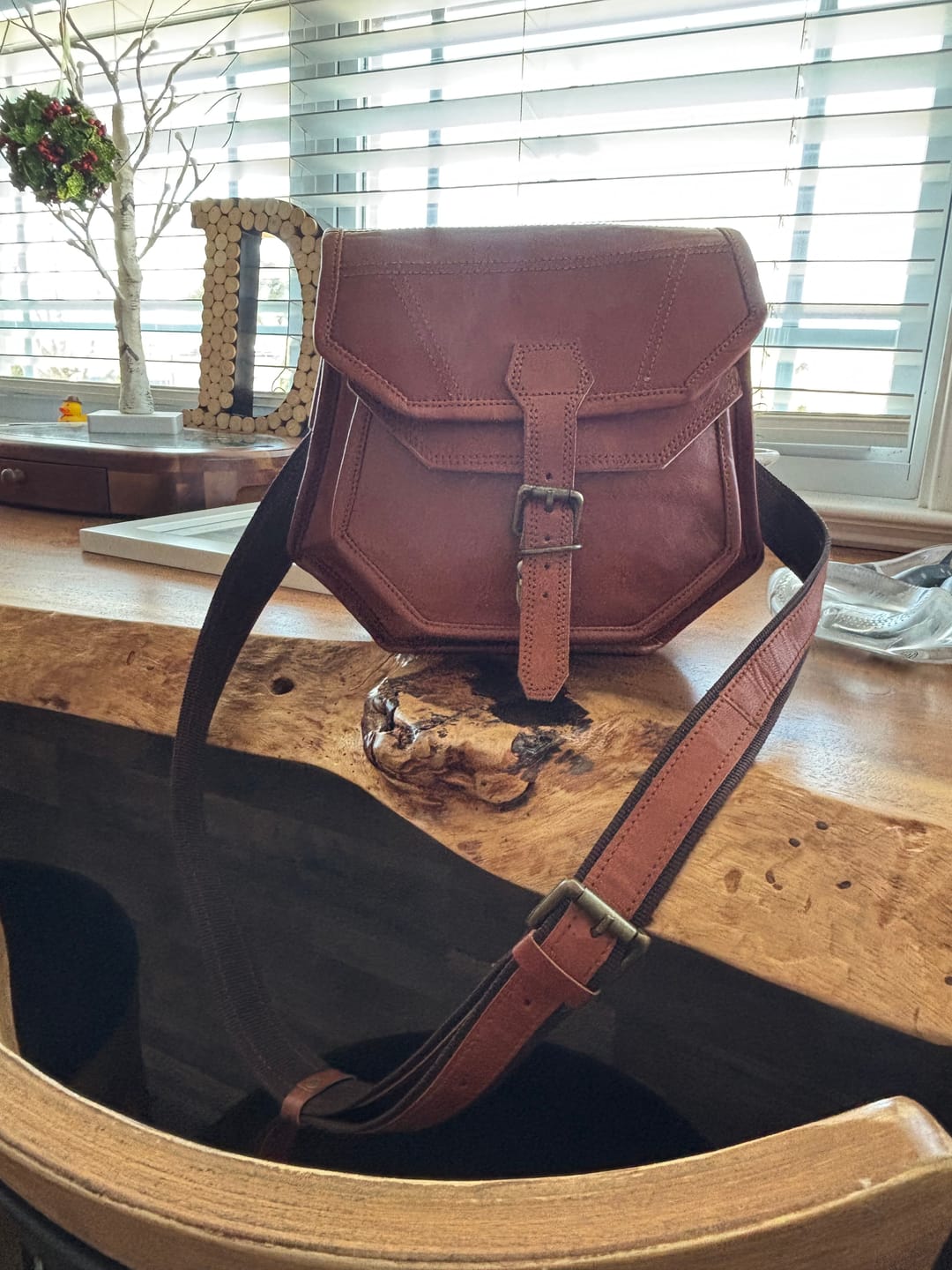 Customer photo review of The Maxwell Satchel