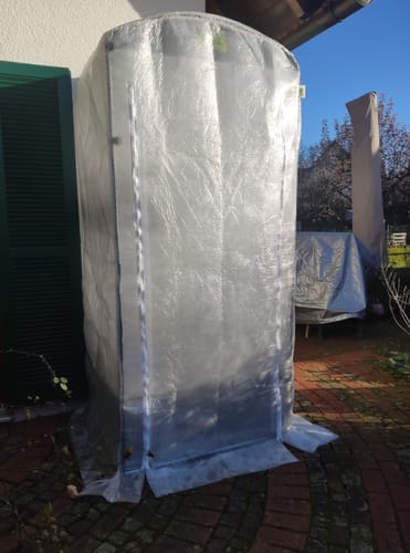 Customer photo review of Isolierhülle für Überwinterungszelt "Patioflora 100/L"