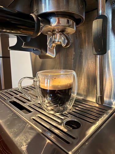 Customer photo review of High Diffusion Espresso Shower Screen - Breville