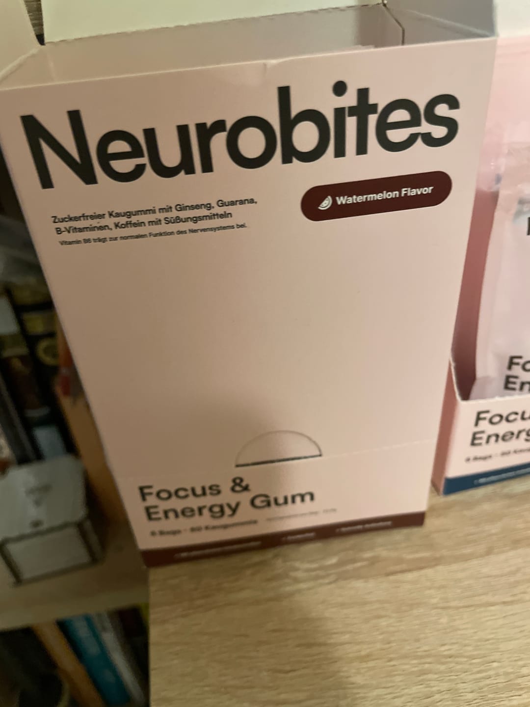 Customer photo review of Neurobites® Focus & Energy Gum (Performance-Starterpaket)