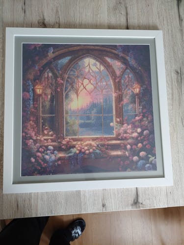 Customer photo review of 5D Diamond Painting – Blumentraum