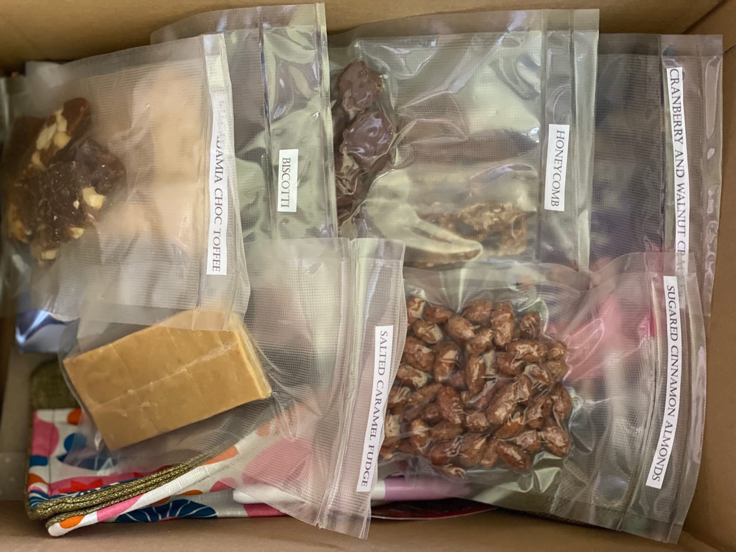 Customer photo review of Food Vacuum Sealer Bags