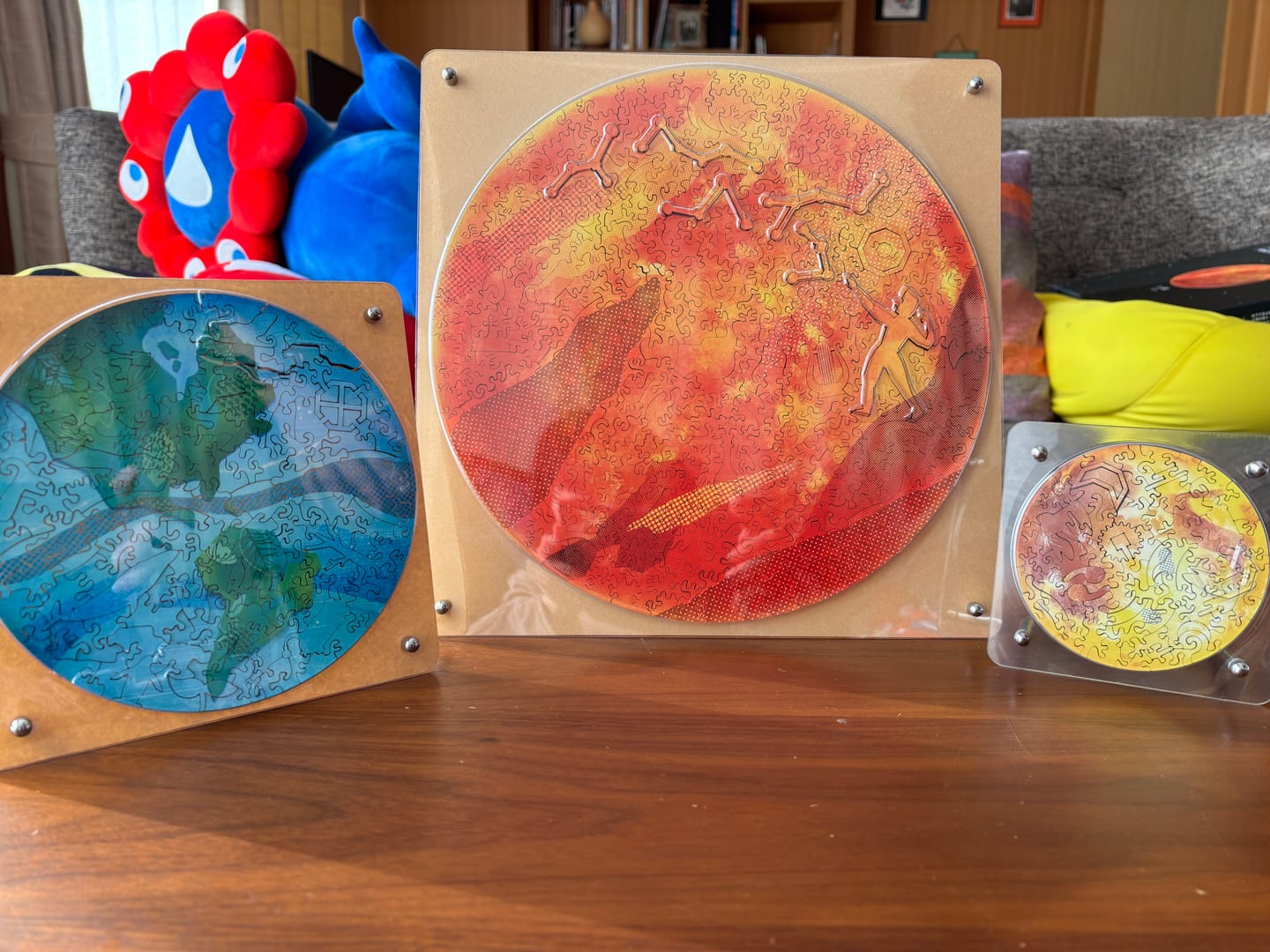 Customer photo review of 【予約販売】宇宙の破片 EARTH  地球と専用フレームセット