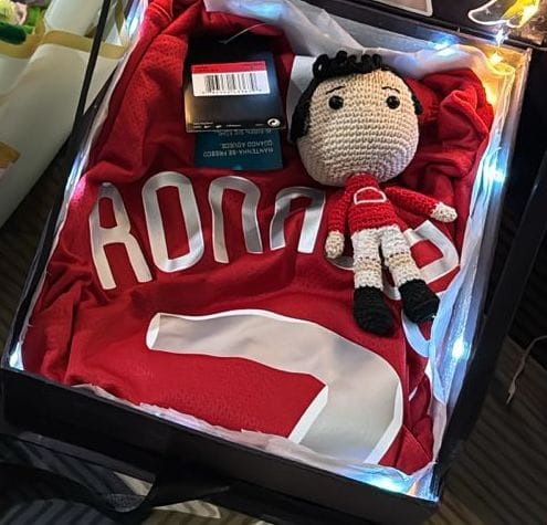 Customer photo review of RONALDO #7, Manchester United Final Moscow 2008