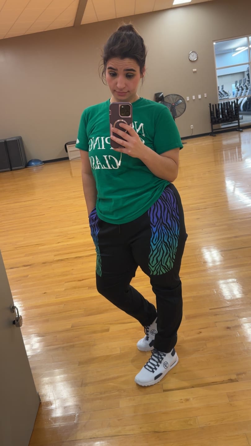 Customer photo review of Zumba Mid Air Techno Lite