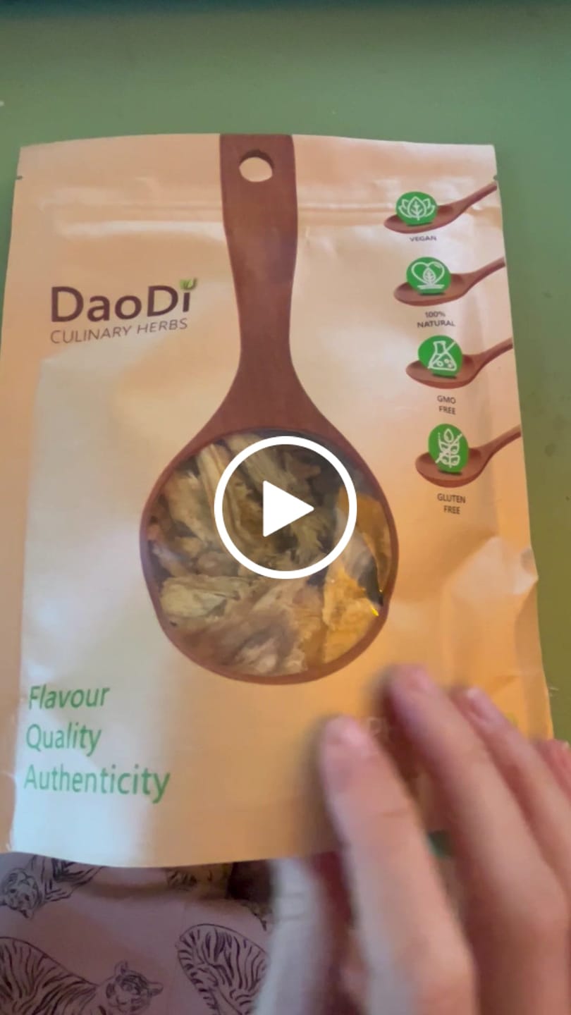 Customer video review of Dried Chinese Angelica Root (Dang Gui) | (100g)