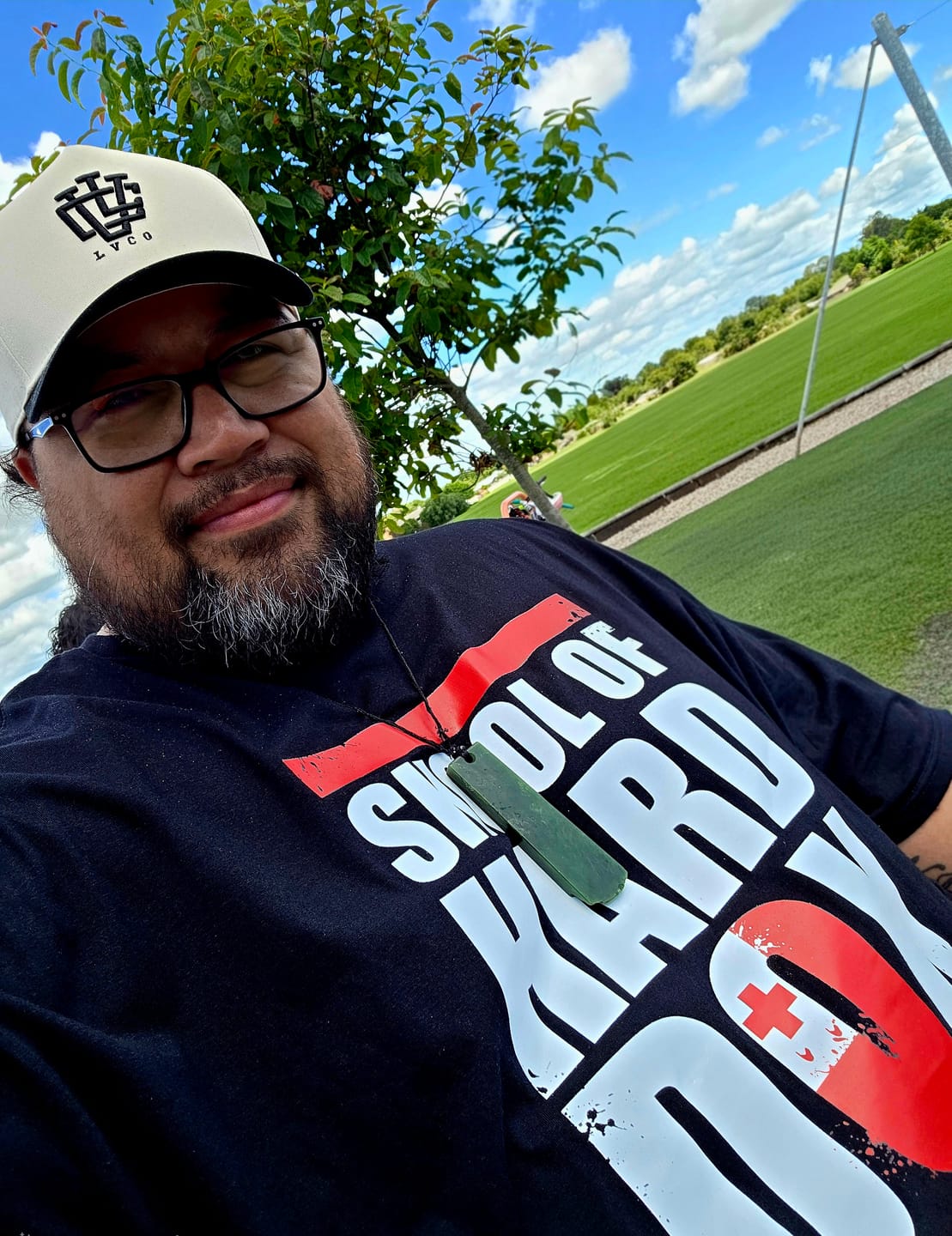 Customer photo review of ULTRA FIT Oat Classic A-Frame Snapback