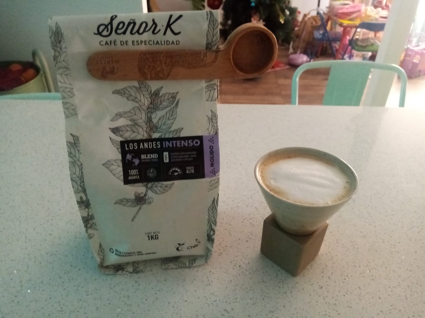 Customer photo review of Blend Los Andes Intenso Bolsa 1 KG | MOLIDO