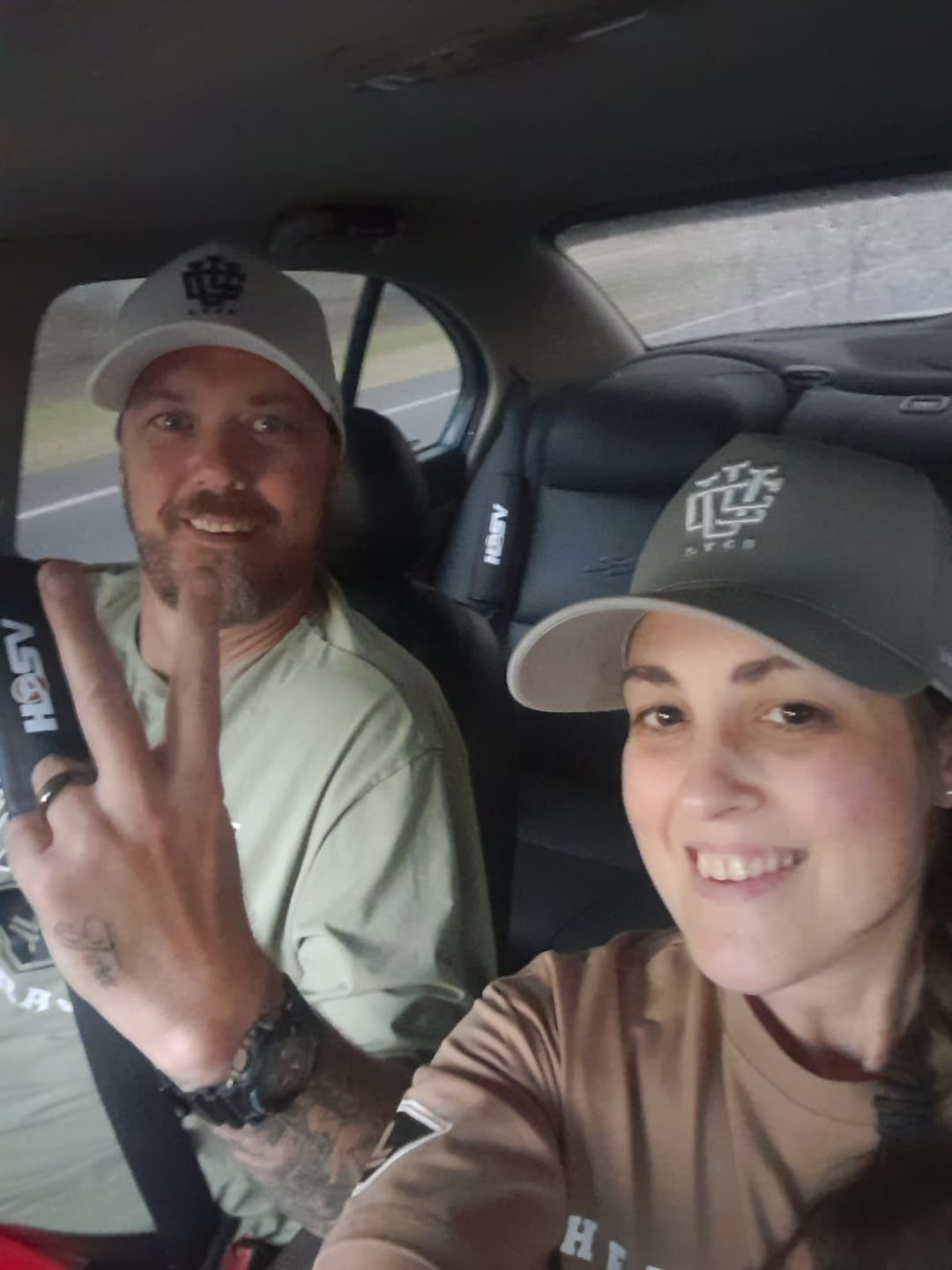 Customer photo review of LVCO "White" A-Frame Snapback