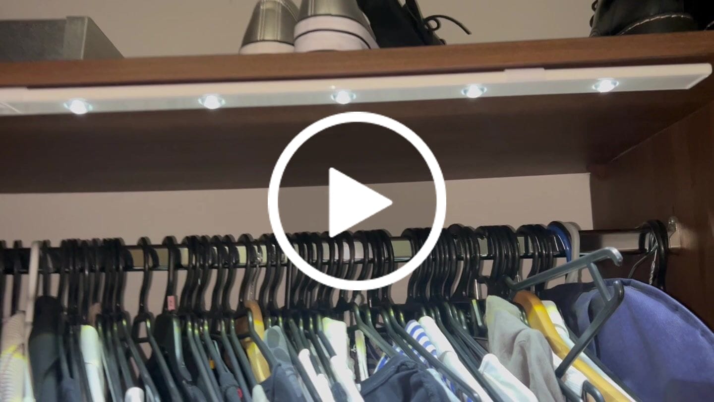 Customer video review of Barra con Sensor Inalámbrica - Luz Cálida o Fría o Neutra / USB
