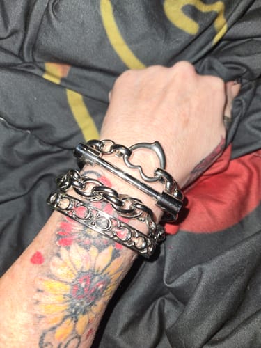 Customer photo review of Audra Bracelet Stack
