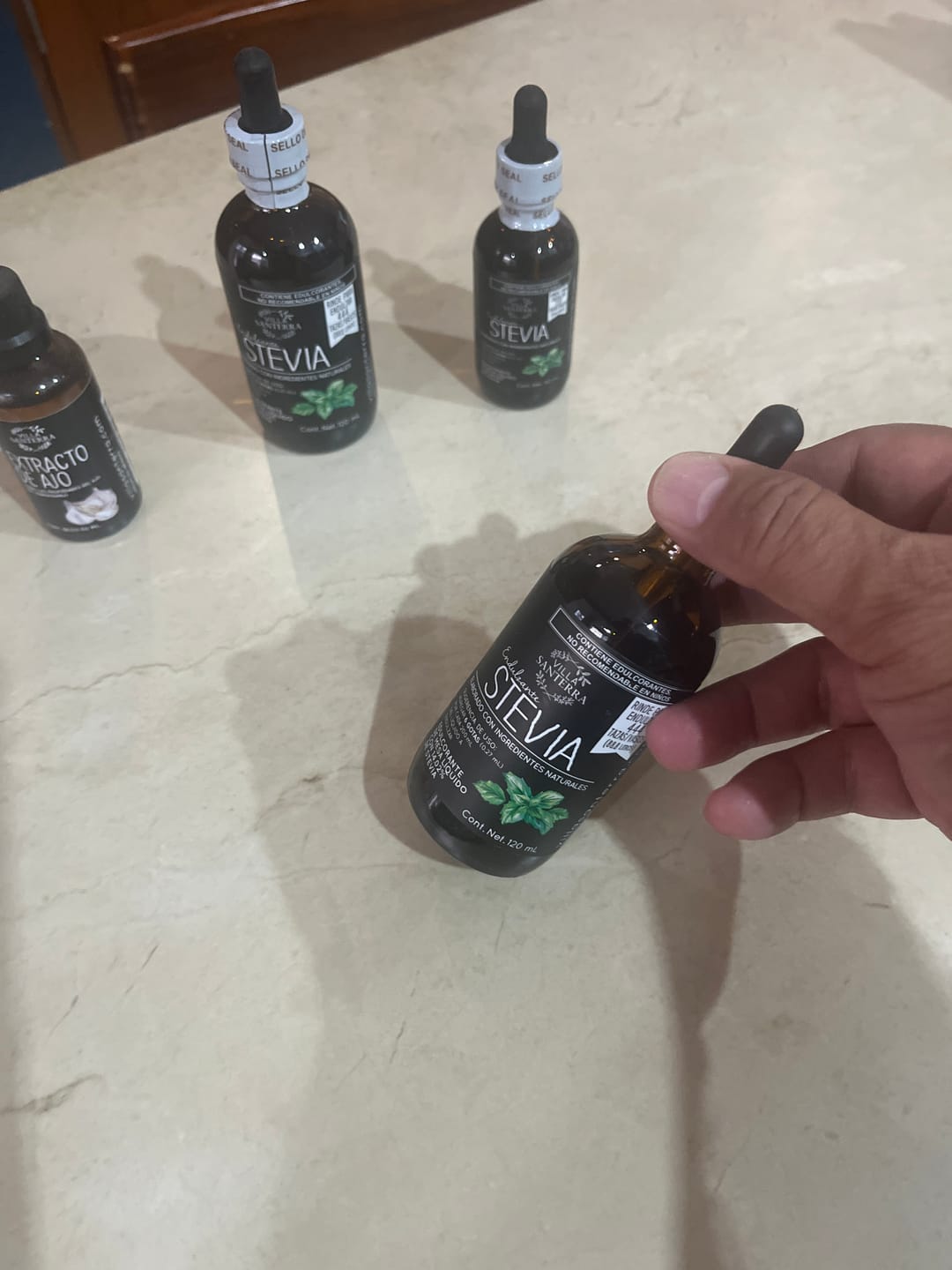 Customer photo review of Stevia Líquida 60ml