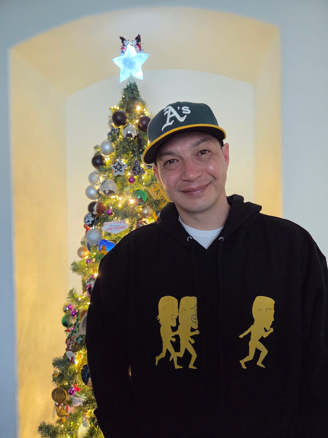 Customer photo review of The Bighead Hoodie