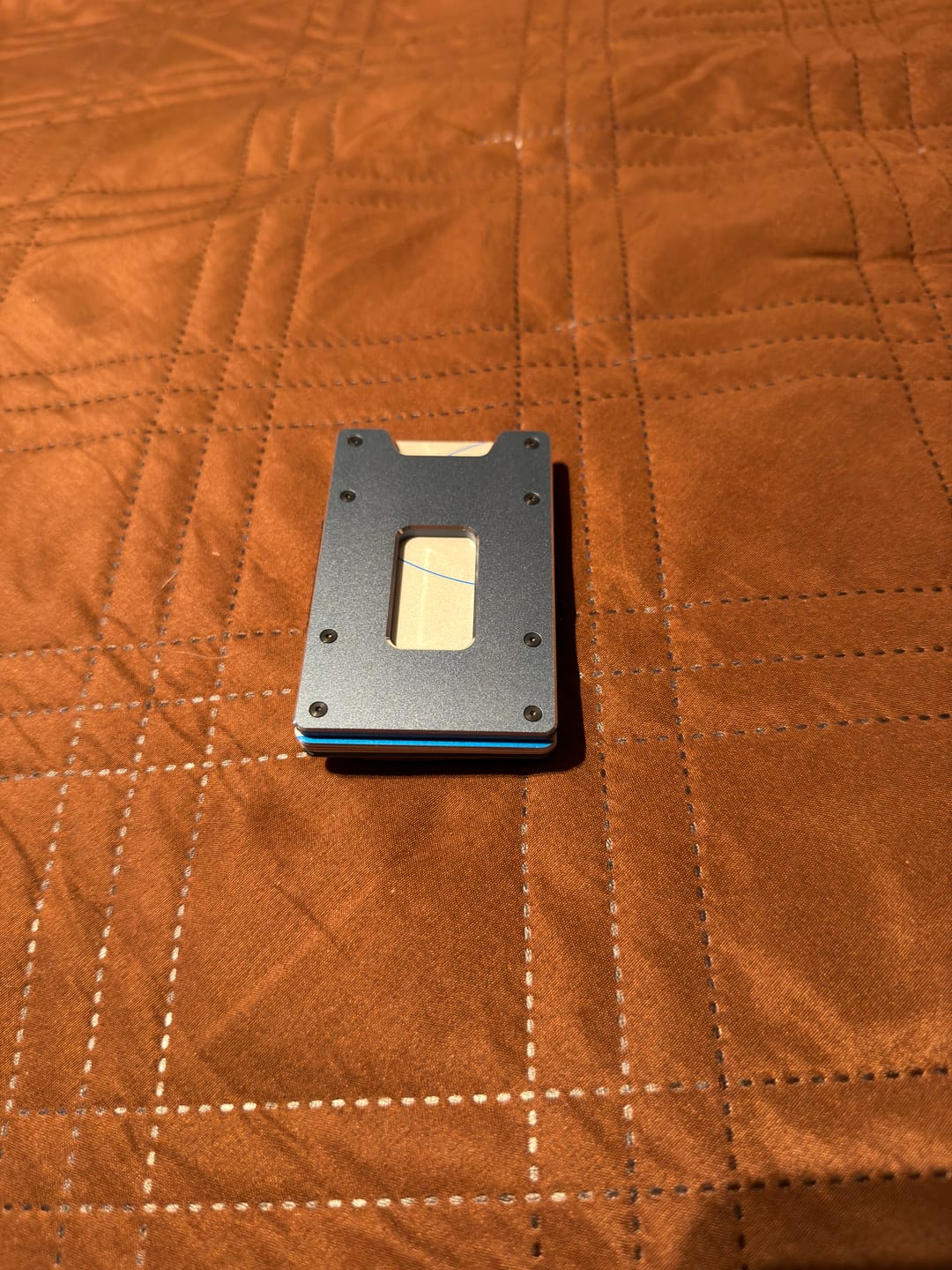 Customer photo review of Guap Smart Wallet