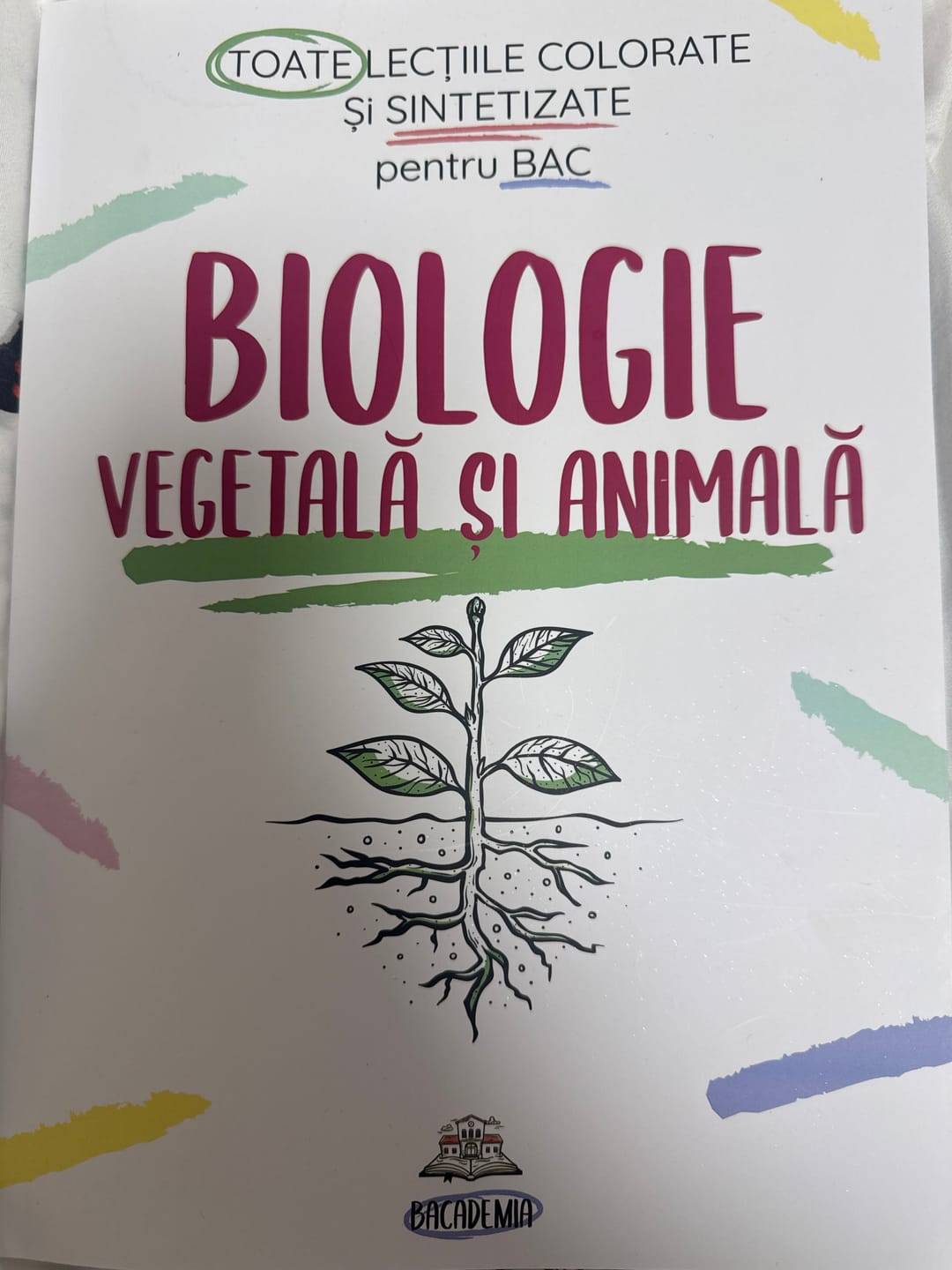 Customer photo review of Carte Biologie Vegetală și Animală Bacalaureat (clasele IX-X) Bacademia