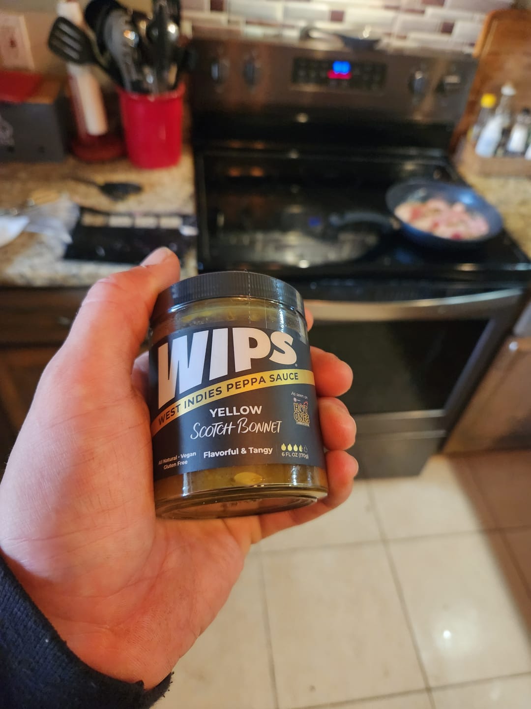 Customer photo review of WIPS Yellow Scotch Bonnet