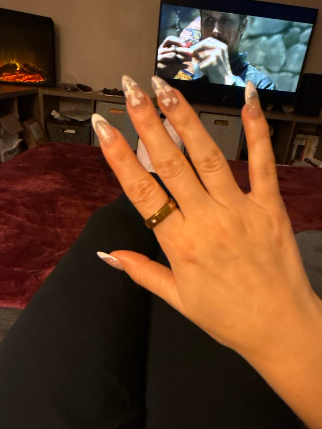 Customer photo review of Spins Love Ring