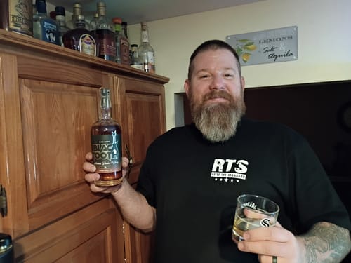 Customer photo review of BLACKTOOTH AMERICAN BLENDED WHISKEY (750mL)