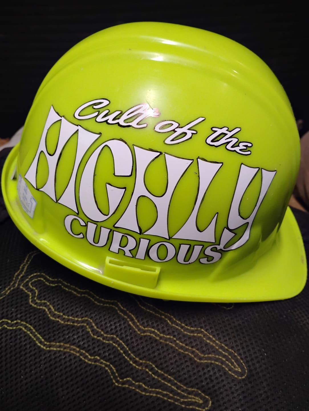 Customer photo review of Cult Of The Highly Curious Sticker