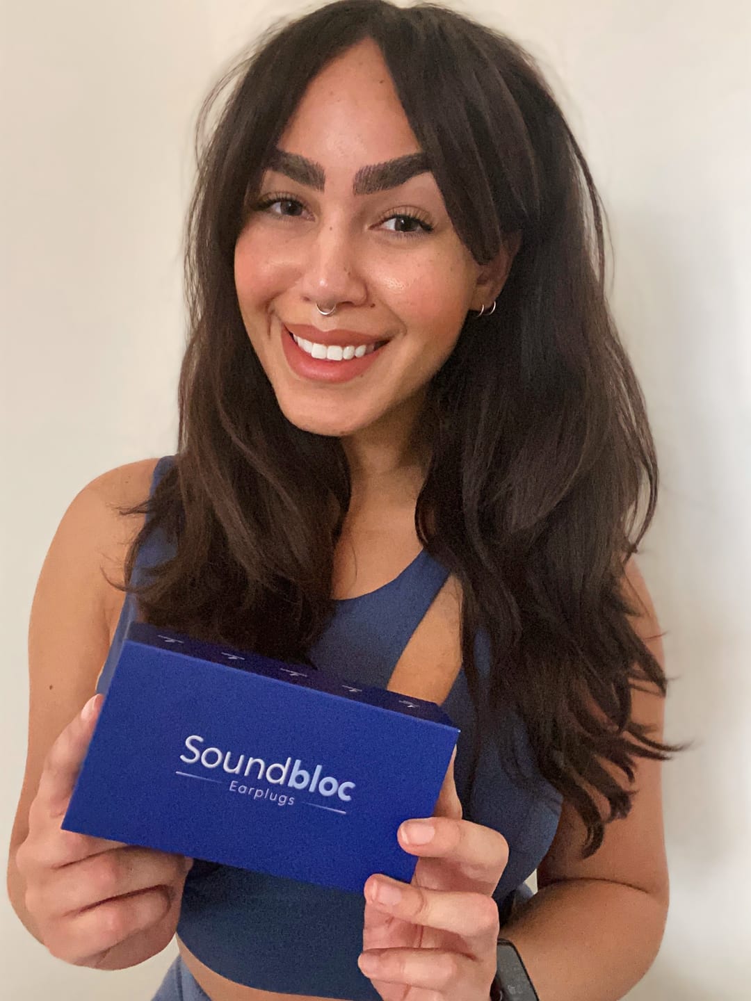 Customer photo review of SoundBloc Silicone Earplugs