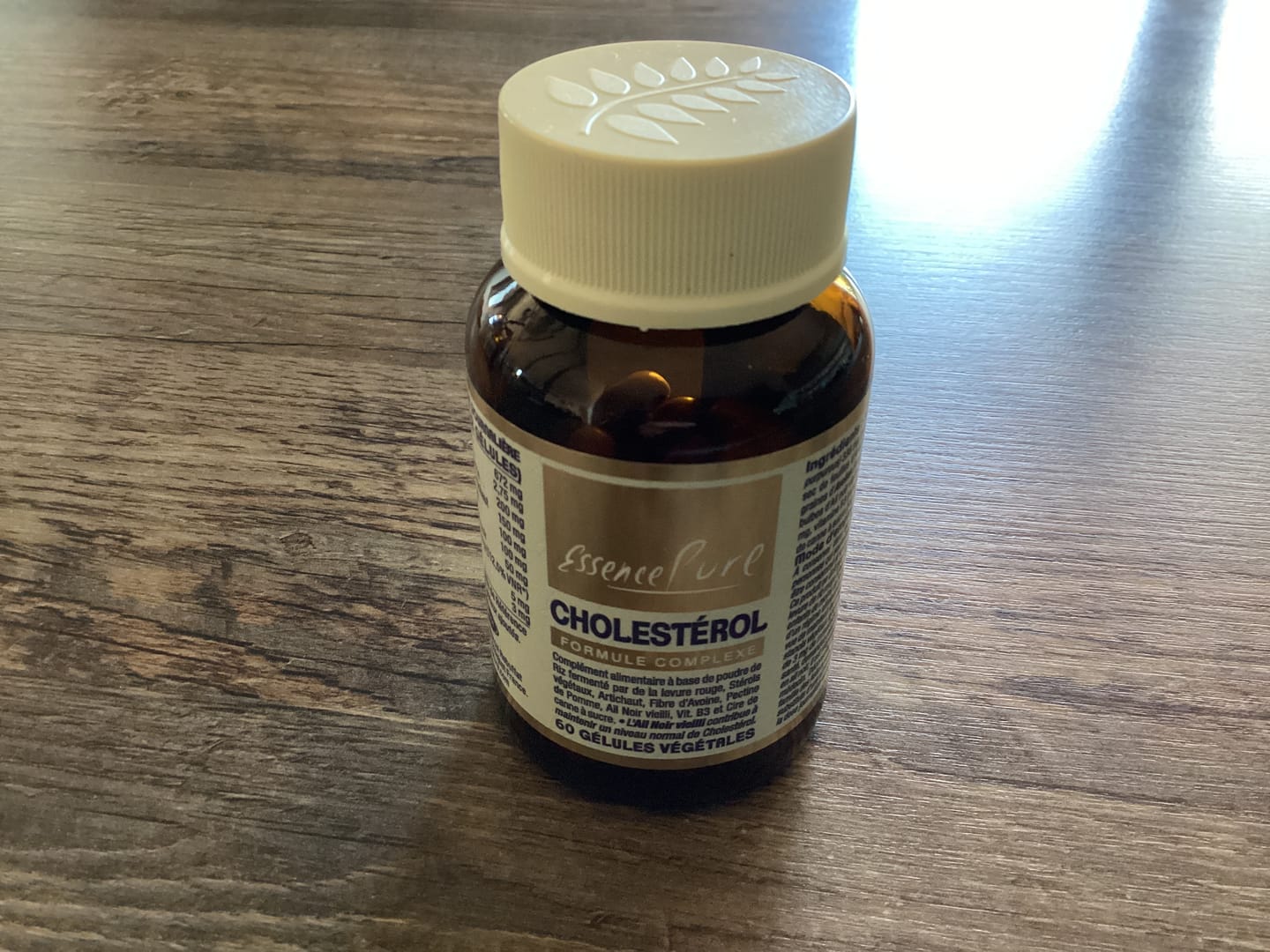 Customer photo review of Cholestérol-Formule complexe-60 Gélules–Essence Pure