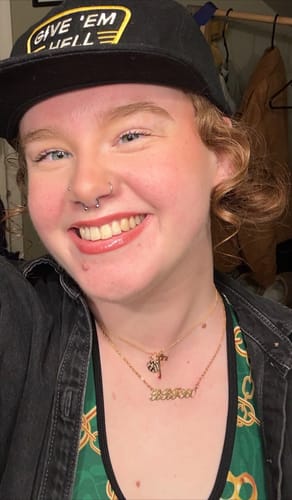 Customer photo review of Personalized Name Necklace